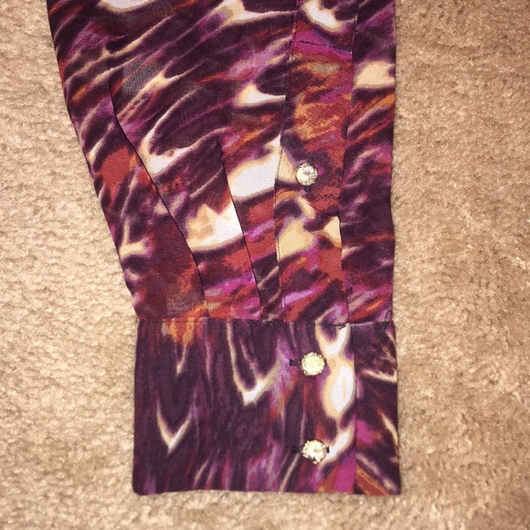 Bebe button down top - Picture 4 of 4